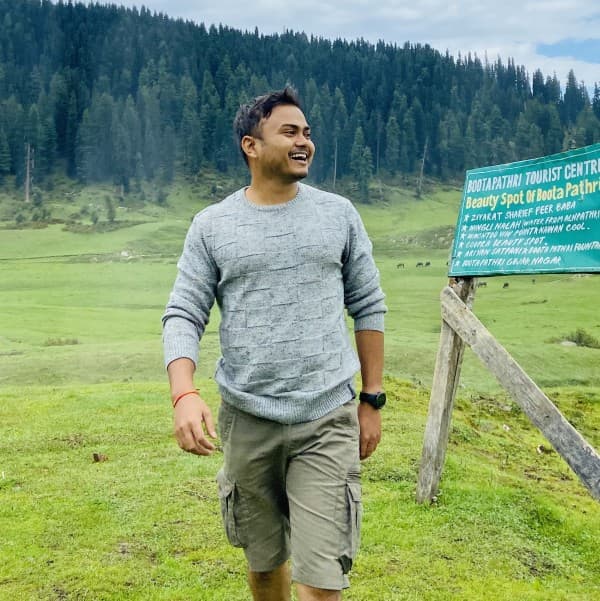 Ravinder Singh Mahori at Gulmarg